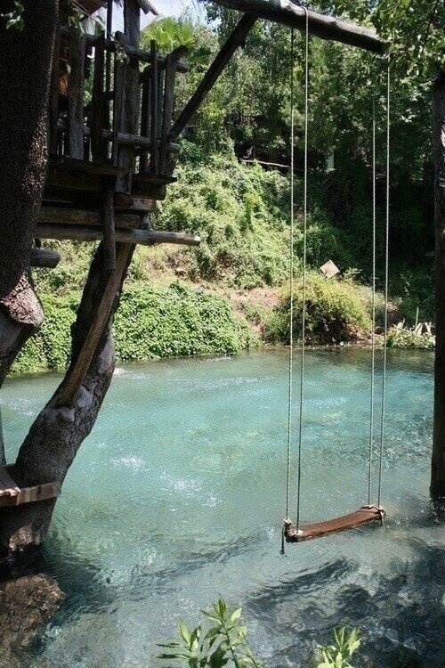 pool that looks like river