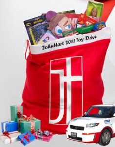 JohnHart’s Annual Holiday Toy Drive