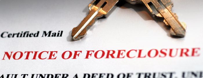 notice of foreclosure