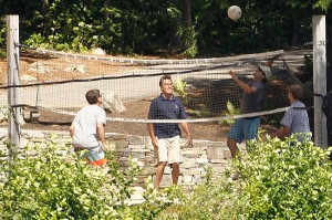 Beach Volleyball Mitt Romney