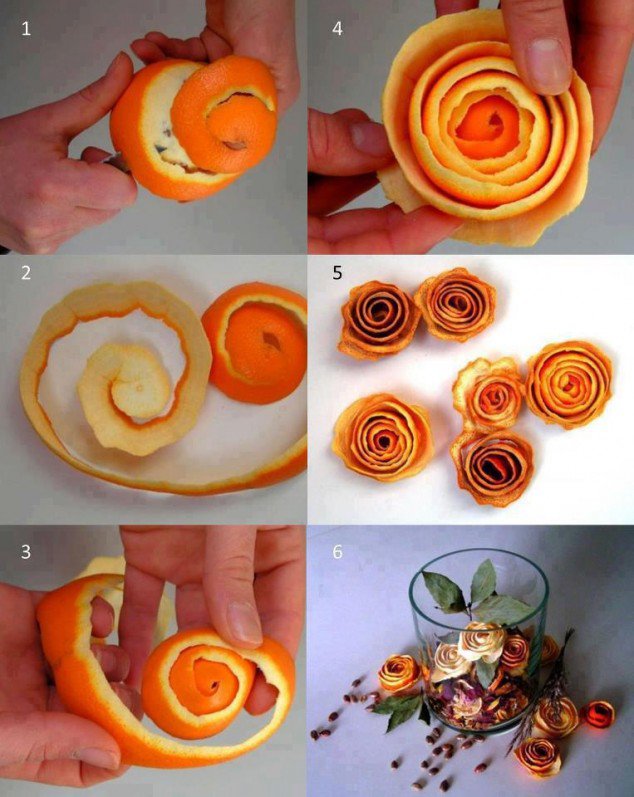 Orange Peel Roses