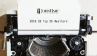 The Top 25 Realtors for Q1 2018