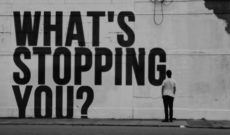 what's stopping you