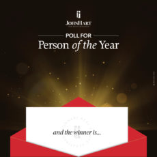 An envelope with a piece of paper peeking out that reads "and the winner is..."