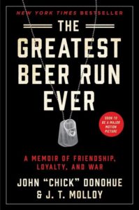 bestselling nonfiction books of 2021 to gift for Christmas. The Greatest Beer Run Ever. 