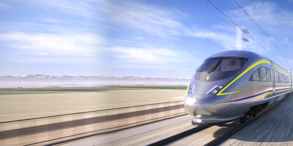 parts of California's high-speed rail infrastructure are already built in Bakersfield