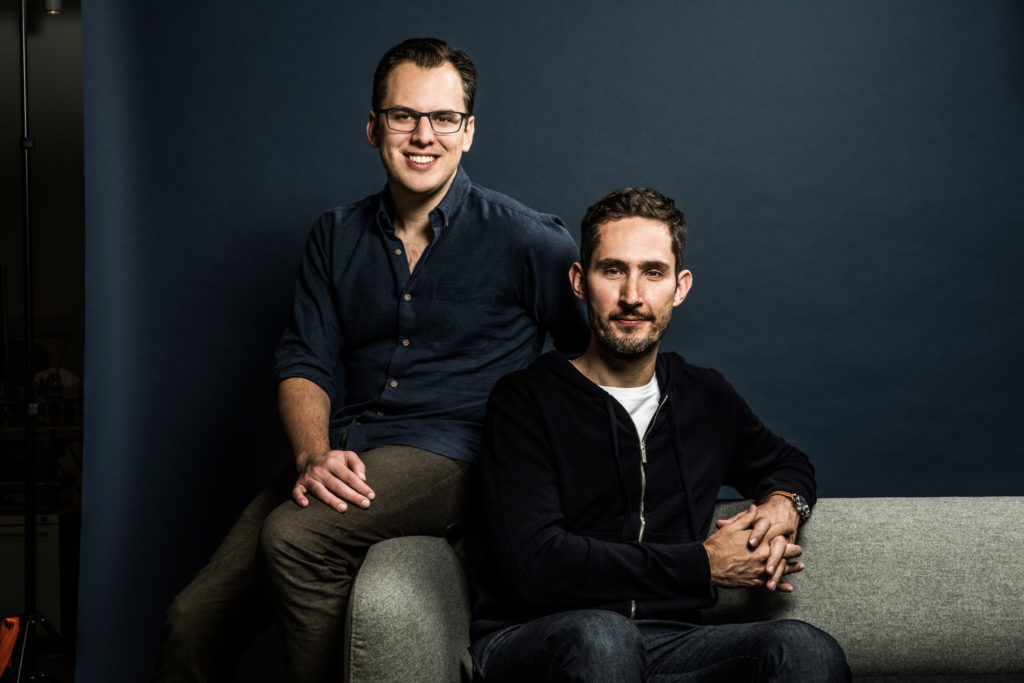 Photo of Kevin Systrom and Mike Krieger by The New York Times