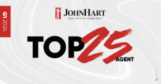 top 25 agents at johnhart real estate q1 2024